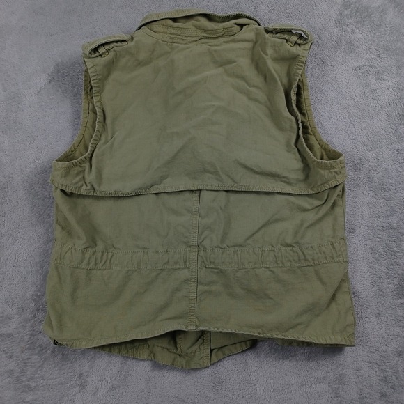 Madewell Vest Womens Small‎ Utility Military Cargo Sleeveless Jacket - Picture 6 of 8